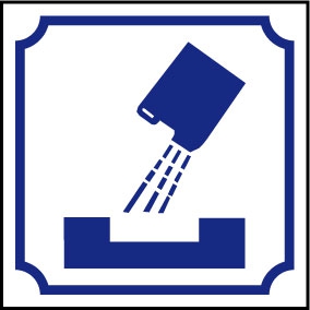 Logo WC chimique - EBCD Signalétique